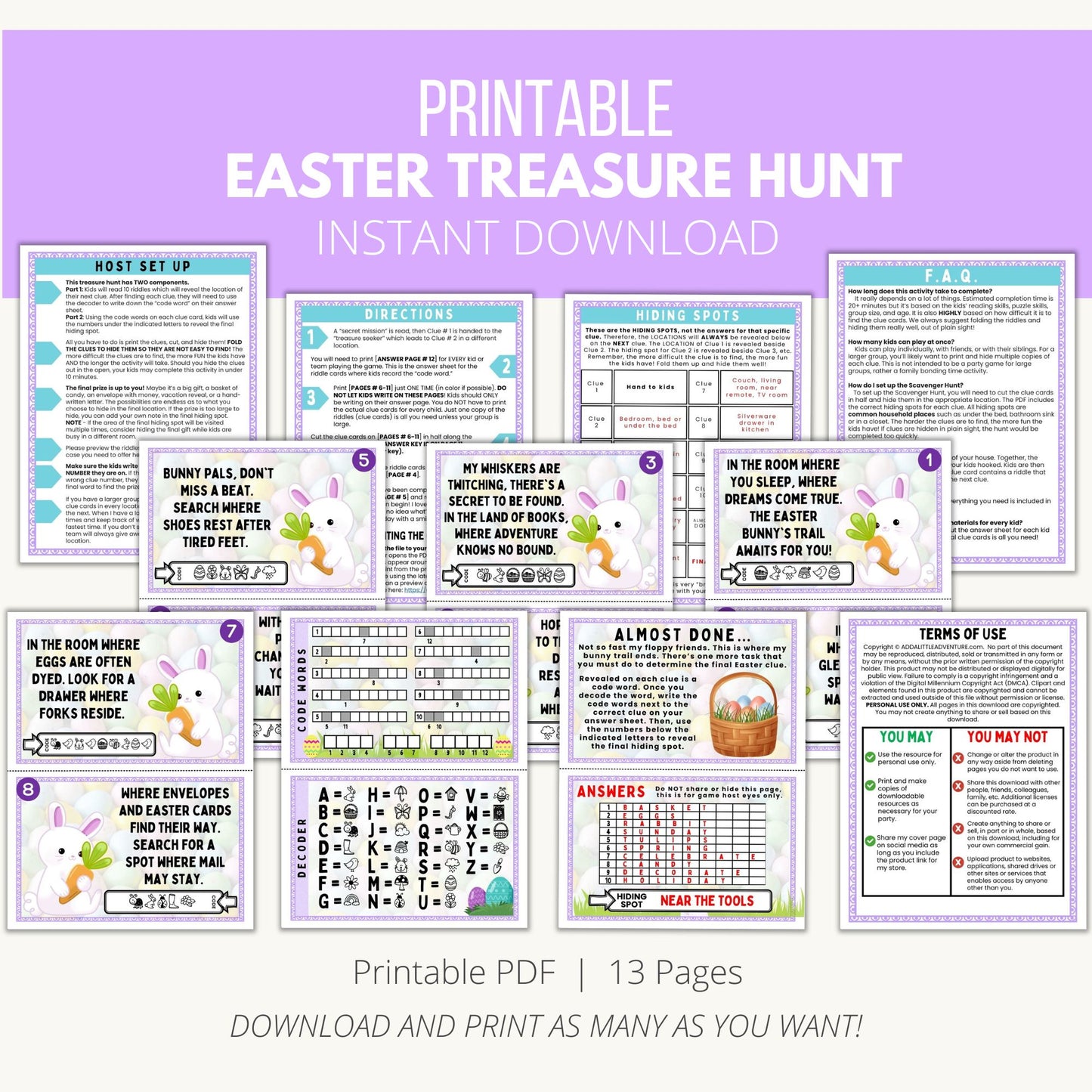 Easter Treasure Hunt