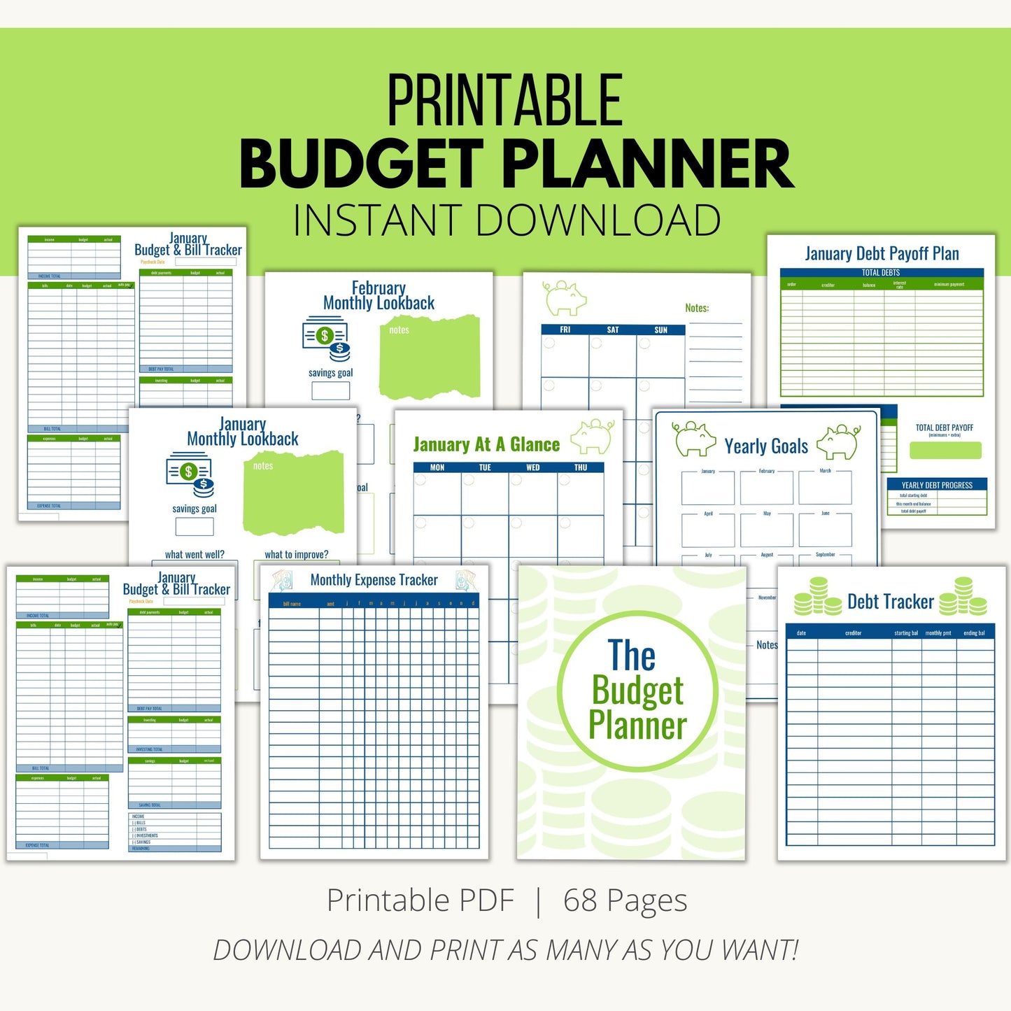 Printable Budget Planner