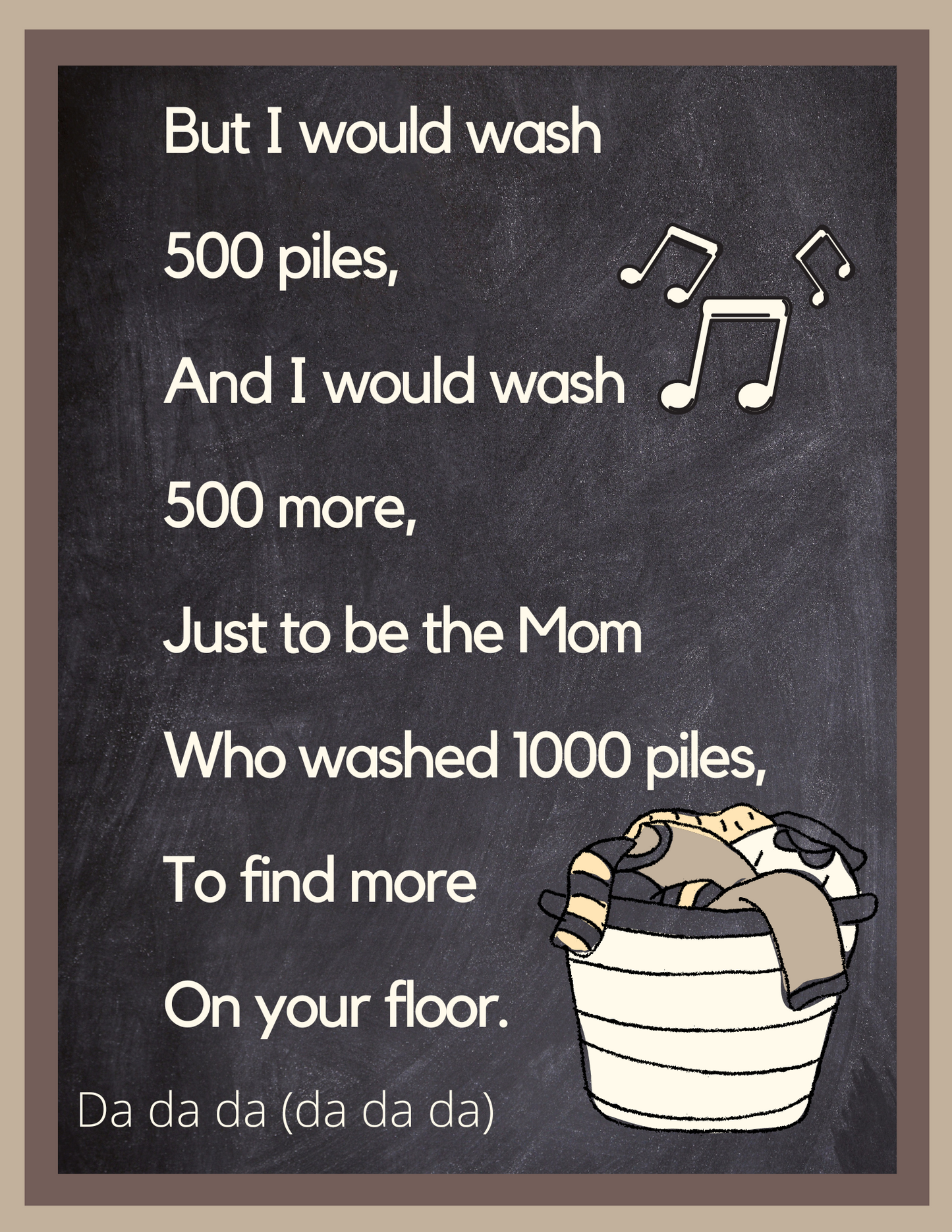 Printable Laundry Room Sign