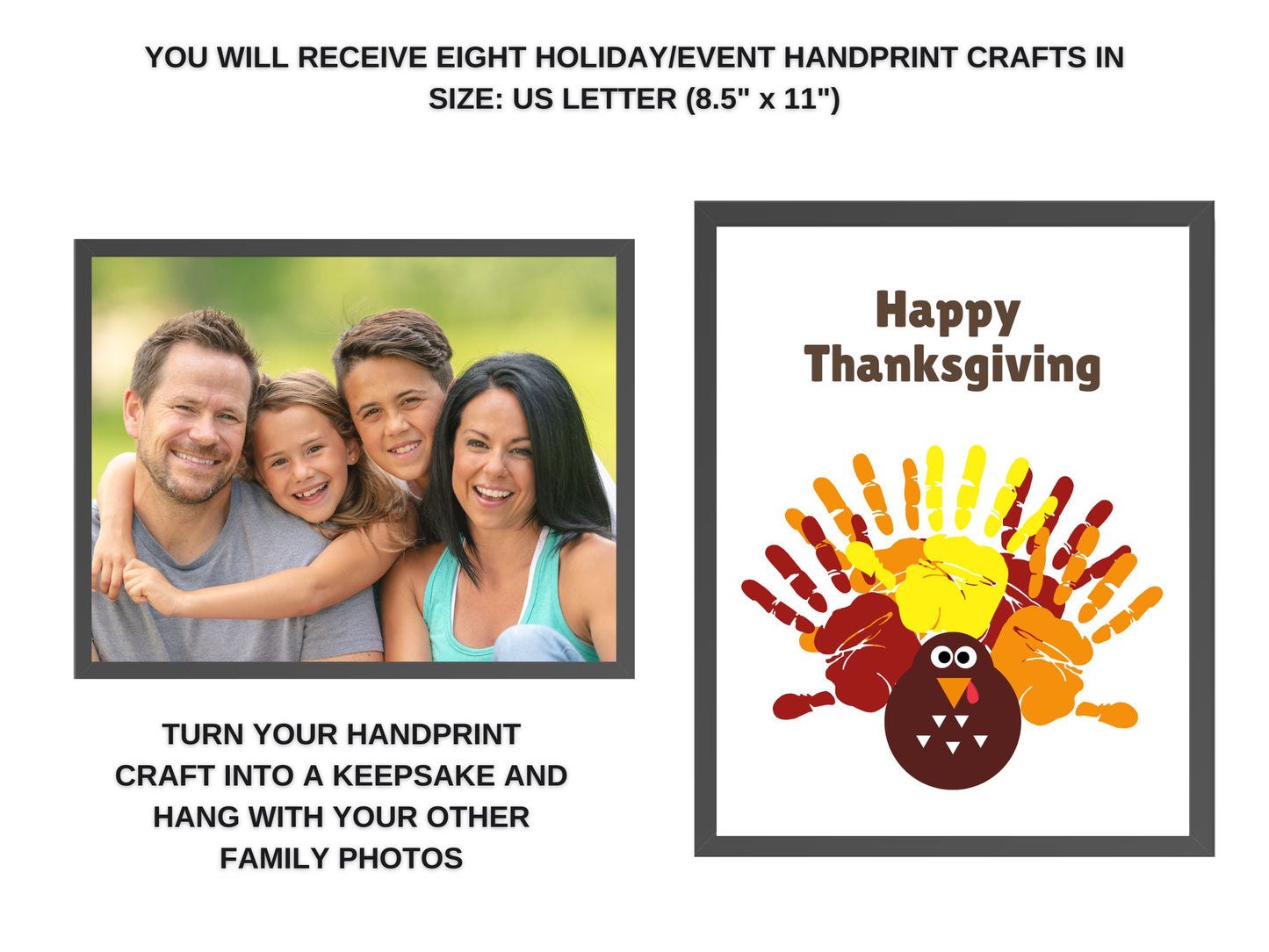 Turkey Handprint Art