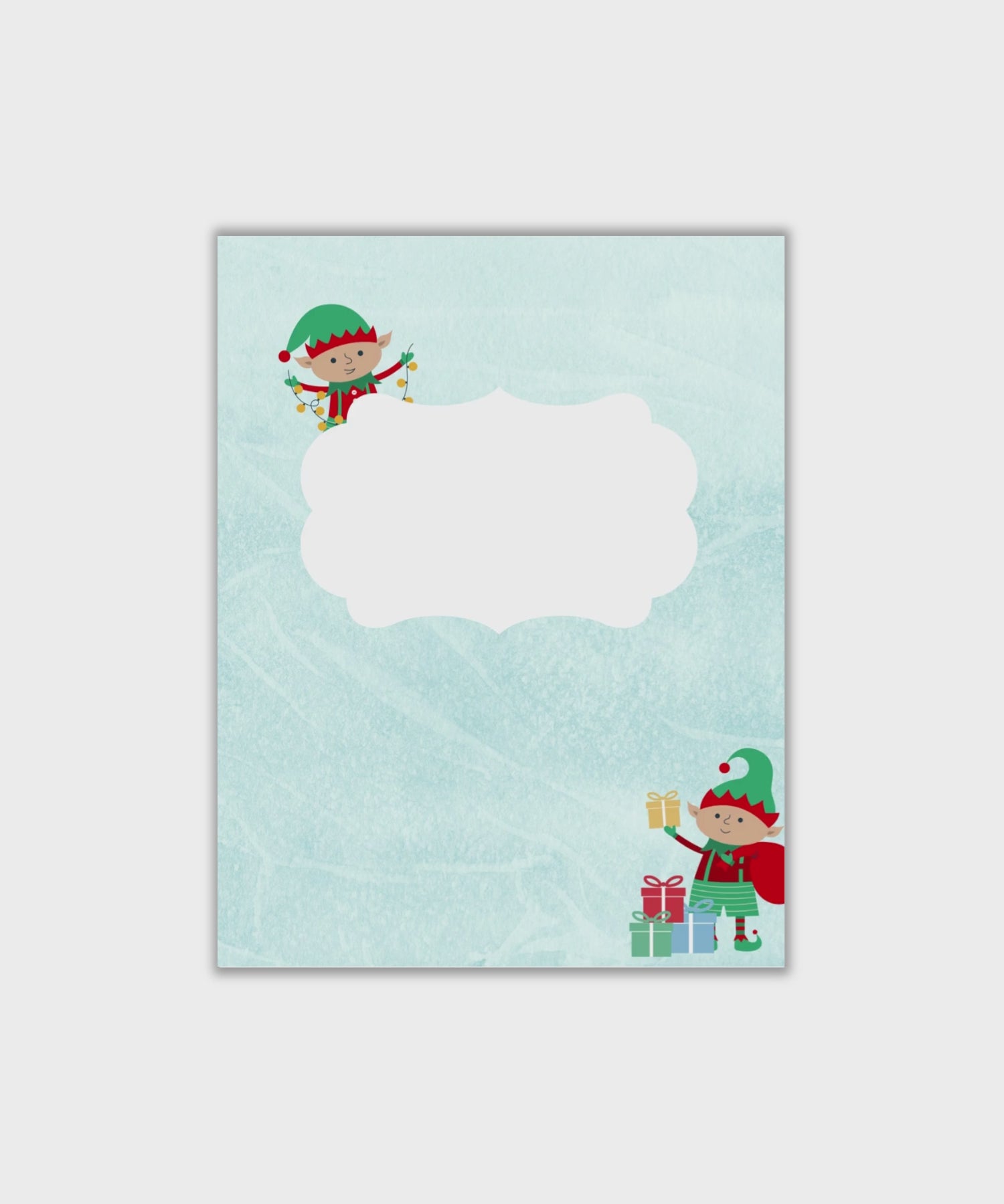 Printable Elf Themed Christmas Planner Plus Bonus Pages Video