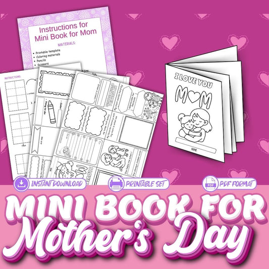 Mini Book for Mother's Day