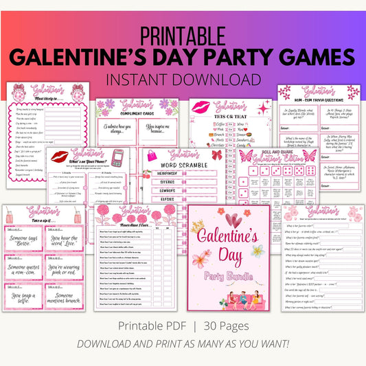Galentine's Day Party Games 