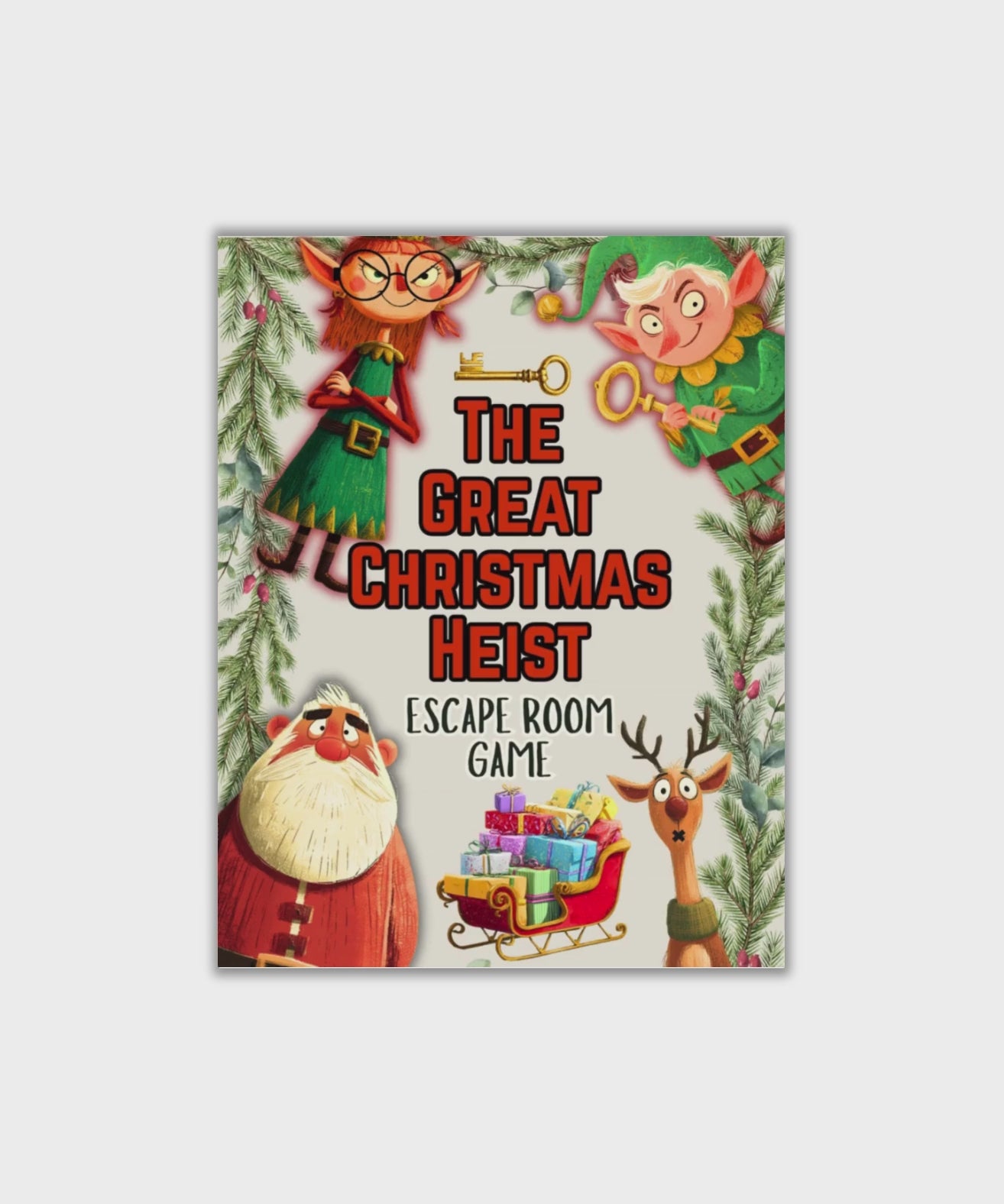 The Great Christmas Heist Escape Room Game Video for Shop