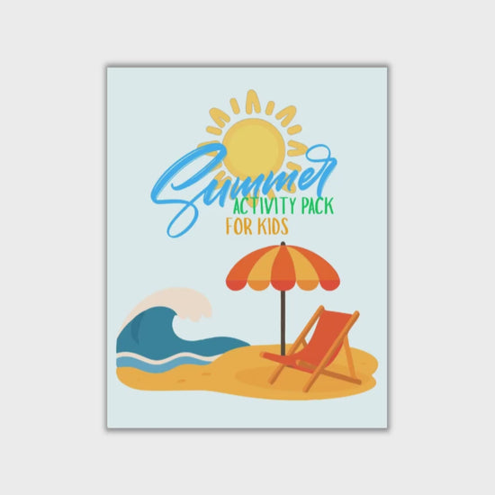Summer Activity Pack for Kids Video