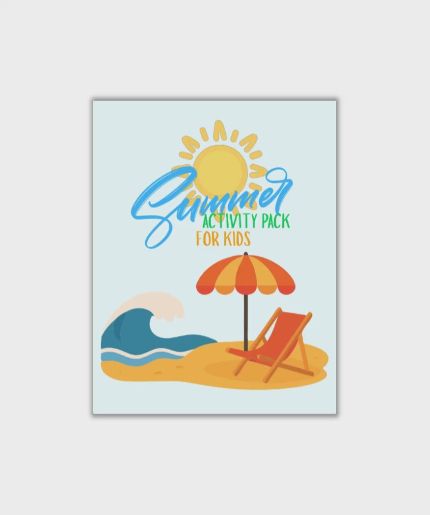 Summer Activity Pack for Kids Video