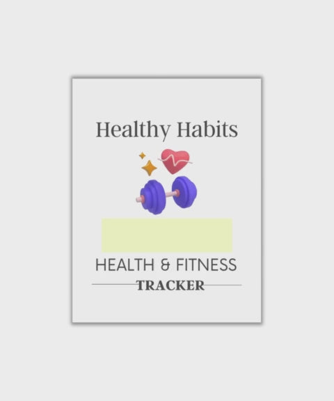 Healthy Habits Planner Video