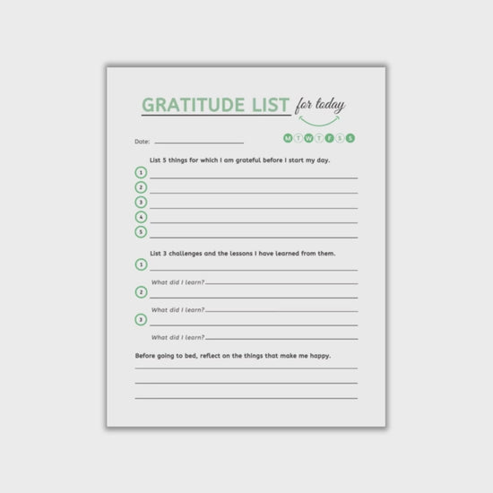 Gratitude Journal Video