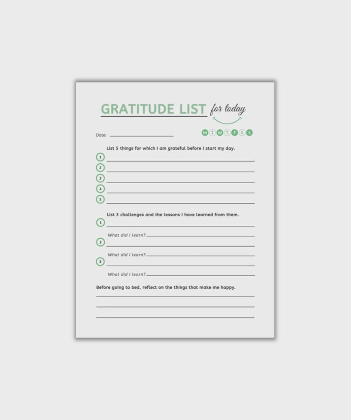 Gratitude Journal – Add A Little Adventure