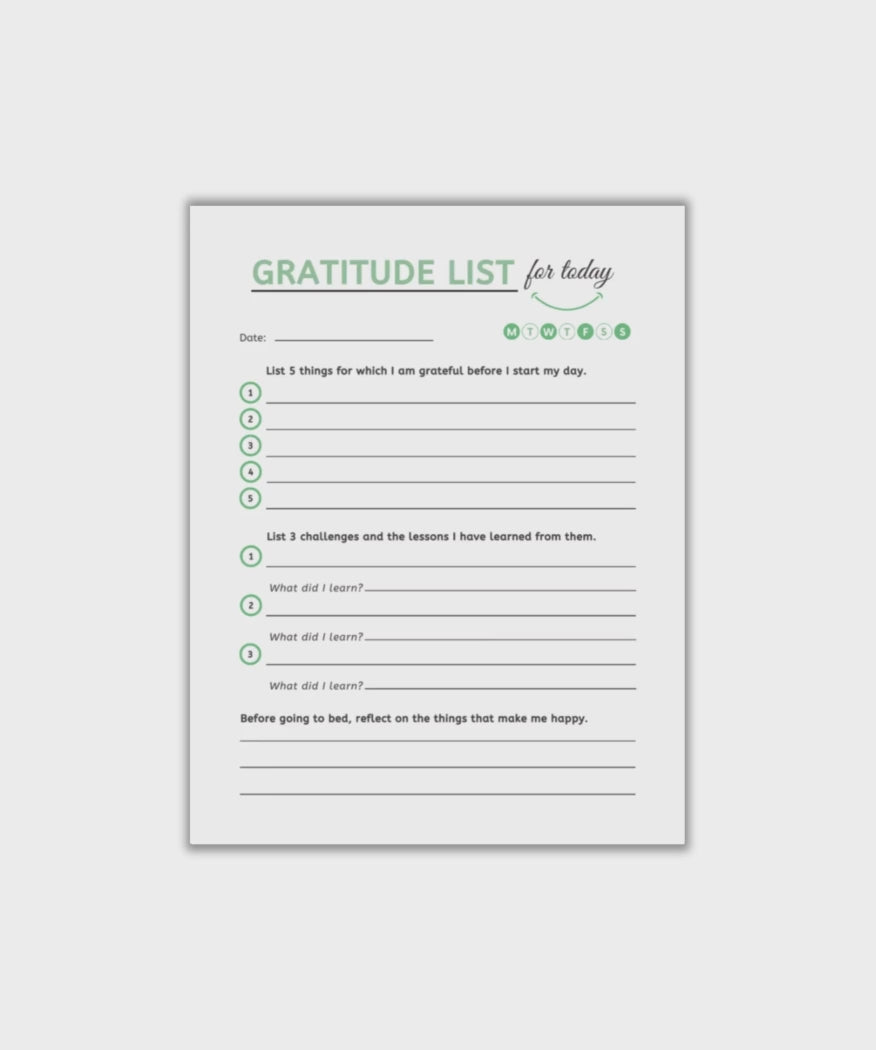 Gratitude Journal Video