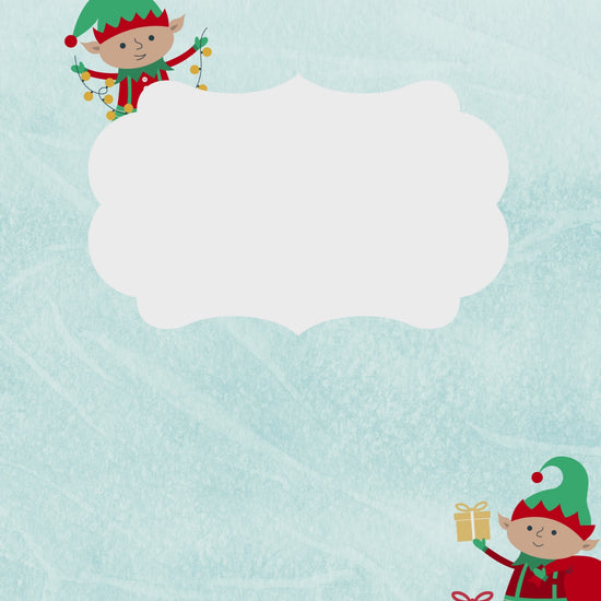Elf Themed Printable Christmas Planner Video