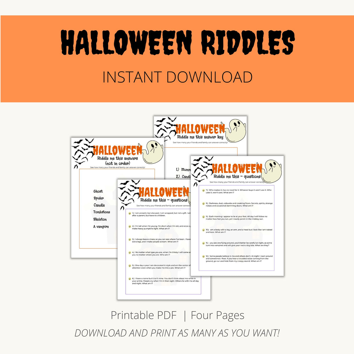 Halloween Riddles – Add A Little Adventure